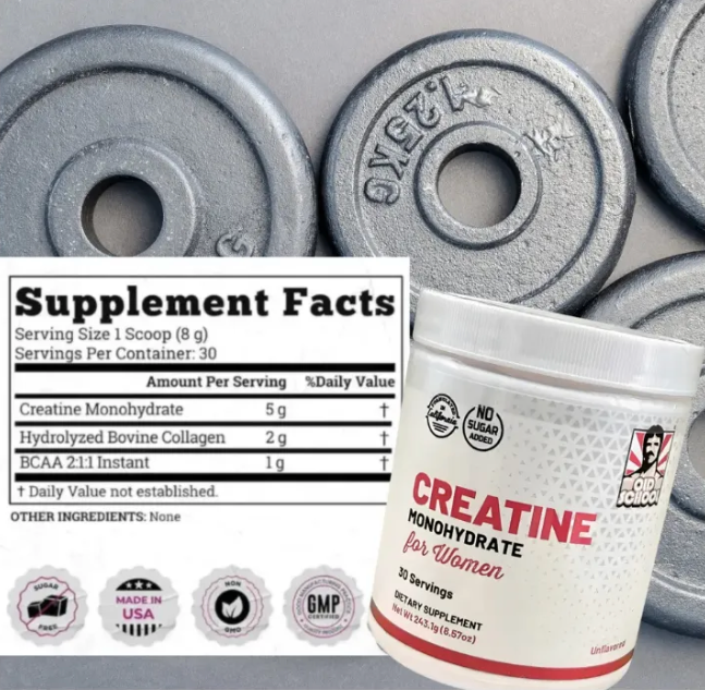 Creatina para Mujeres 💪🏻🌸