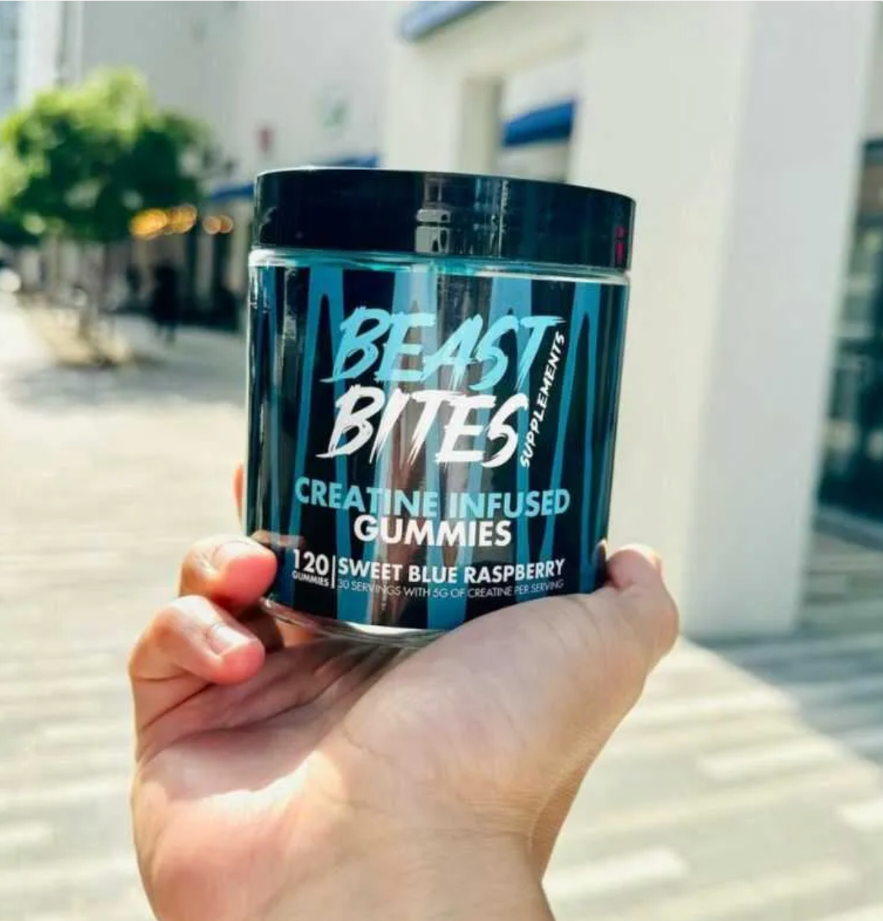 BEAST BITES 💪🏻 - 150 Gomitas de creatina (5g c/u)