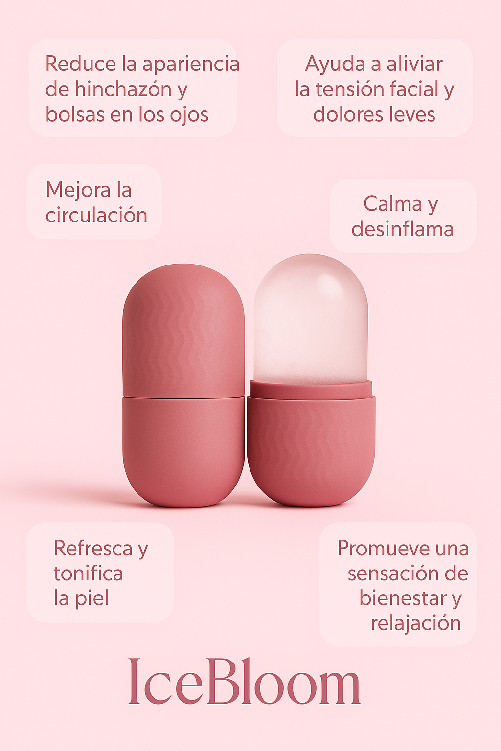 ❄️ IceBloom™- Masajeador Facial De Hielo ❄️