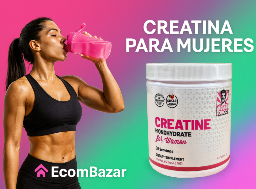 Creatina para Mujeres 💪🏻🌸